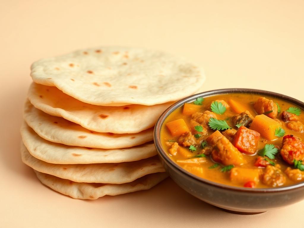 Chapati & Veg Kurma